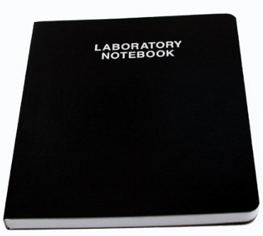 cosmetic lab notebook