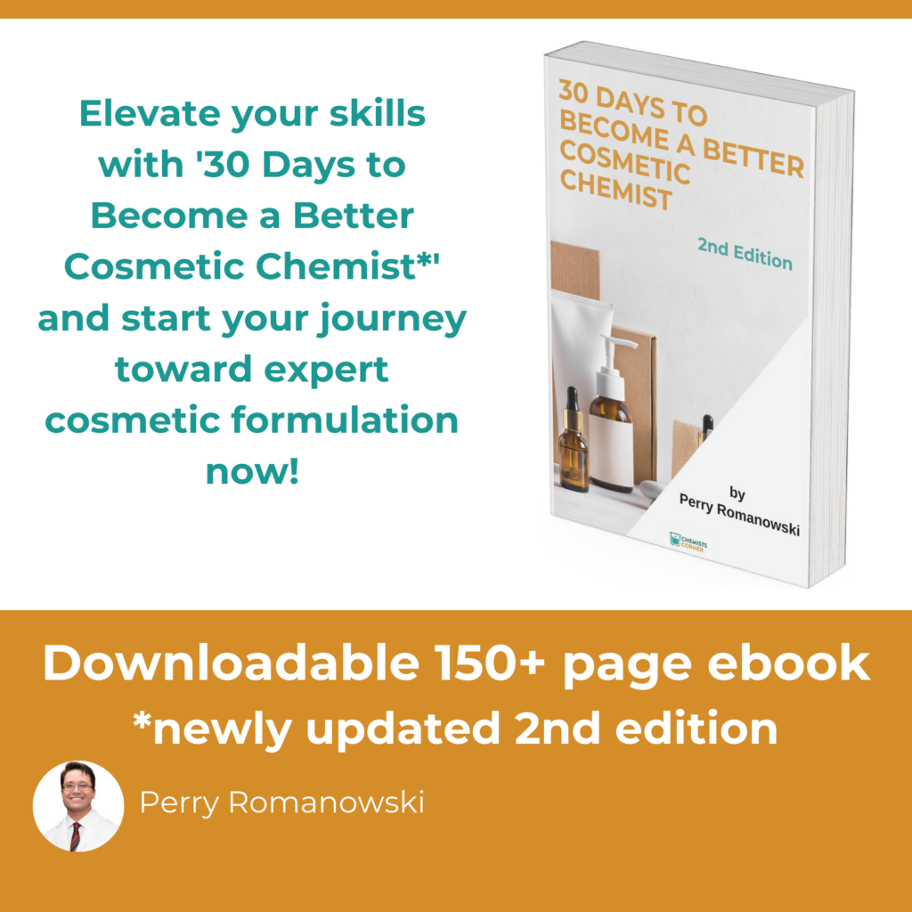 Become a Better Cosmetic Chemist in 30 Days